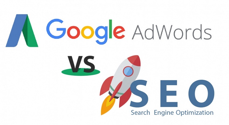 Sự khác nhau của SEO và Adwords