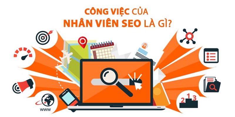 Các công việc của nhân viên SEO